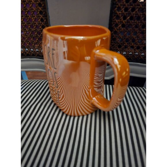 Rae Dunn Halloween More Boos Please Orange Iridescent Coffee Mug - Picture 2 of 10
